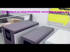 Advanced 5120Wh White 48V LiFePO4 Golf Cart Battery With Free Cooling And Display Screen