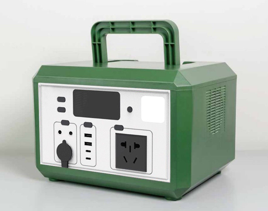 600W LiFePO4 power station 600W AC output Off-grid energy storage Lightweight solar generator