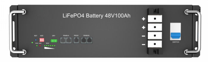 Hyper 48100 Rack Mount LiFePO4 Battery, 5120Wh, 51.2V, 100Ah, High Performance Energy Storage Solution