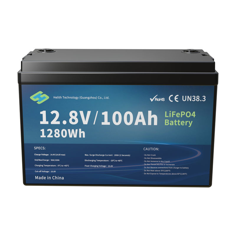 RV Lithium Battery With Waterproof IP65 And Discharge Temperature Range Of -20°C-60°C