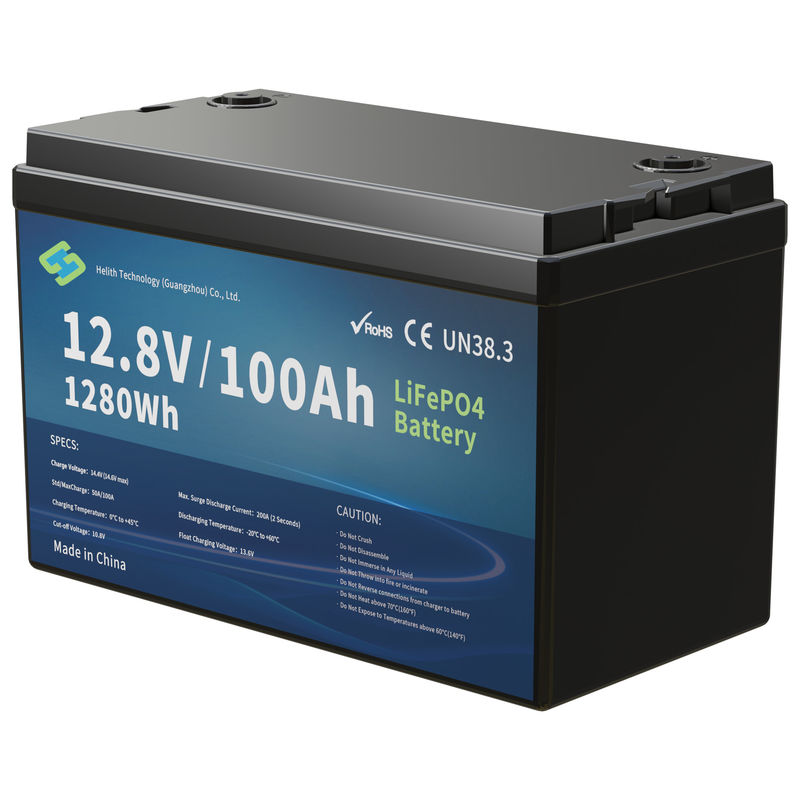 RV Lithium Battery With Waterproof IP65 And Discharge Temperature Range Of -20°C-60°C