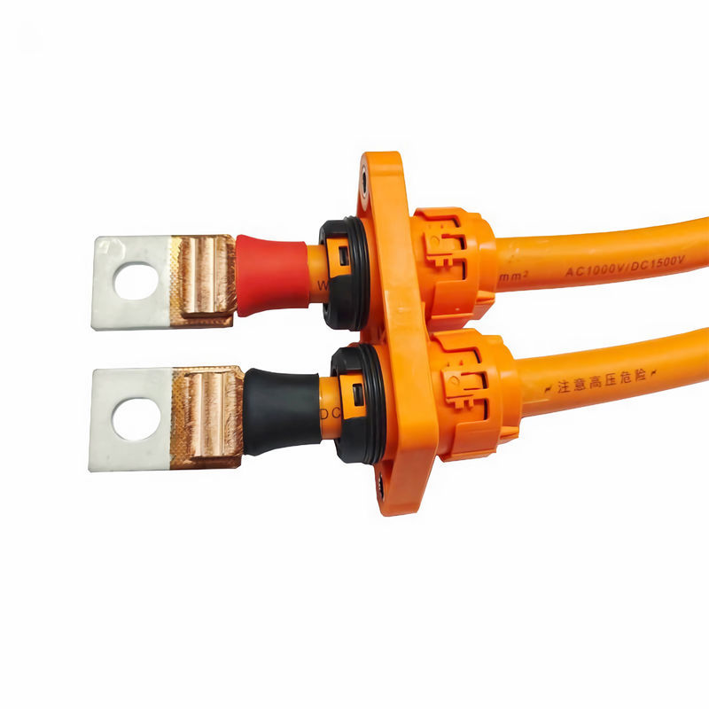 Waterproof Voltage Wire Harness Copper Nose Terminal RoHS Certified Inverter Charger Hjt Pv Module