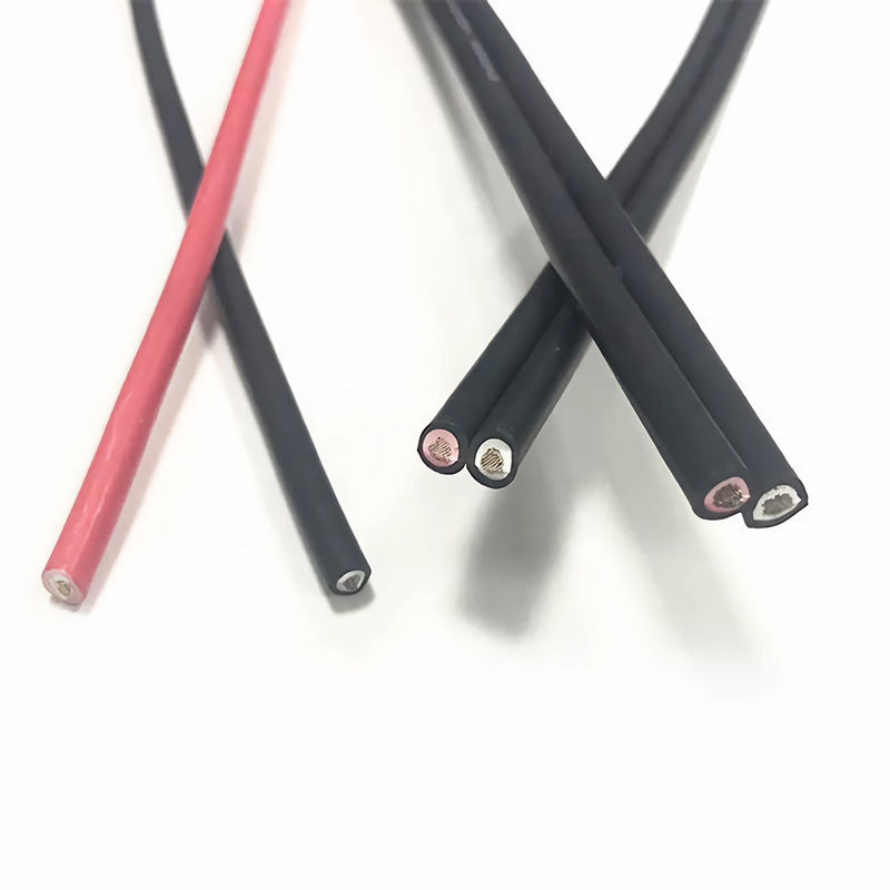 Voltage DC1000V 1500V Copper Cable for PV Systems Flame Tested XLPE Insulation -40.C ~ 90.C