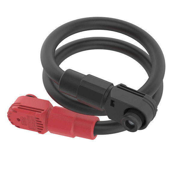 Temperature 105.C Distributed Pv System / Dc Solar Cable Bare Copper Connector with Customized Color