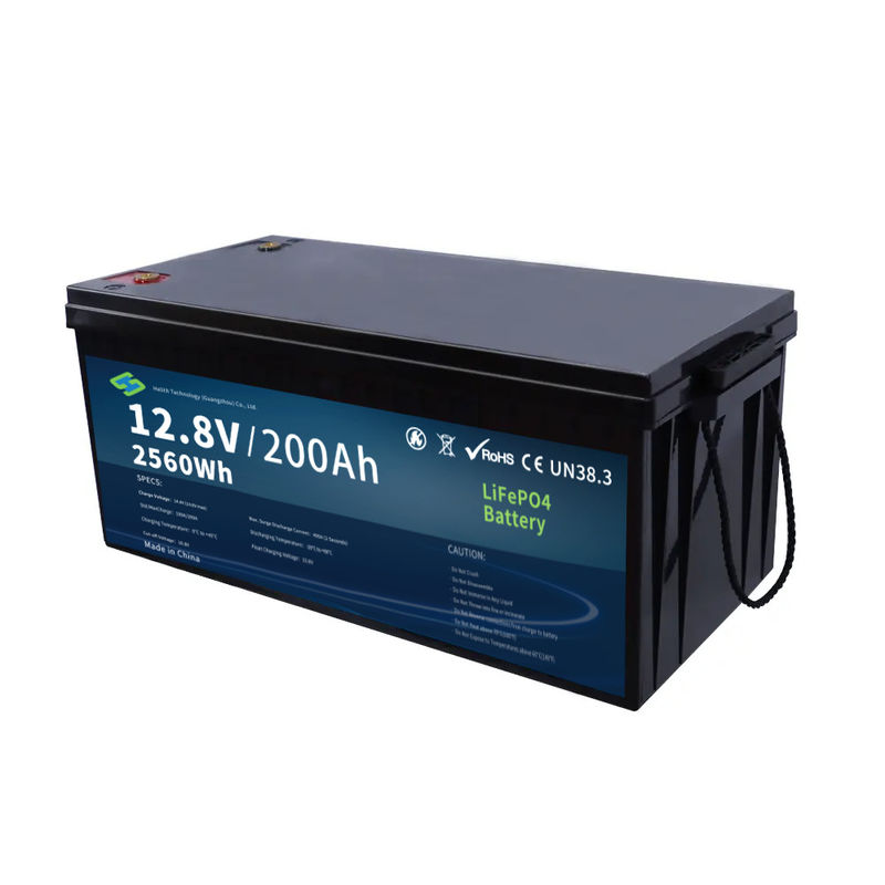 Hertz 12200 LiFePO4 Battery 12V 200Ah Deep Cycle, Long-Life, IP65 Waterproof with Bluetooth Optional