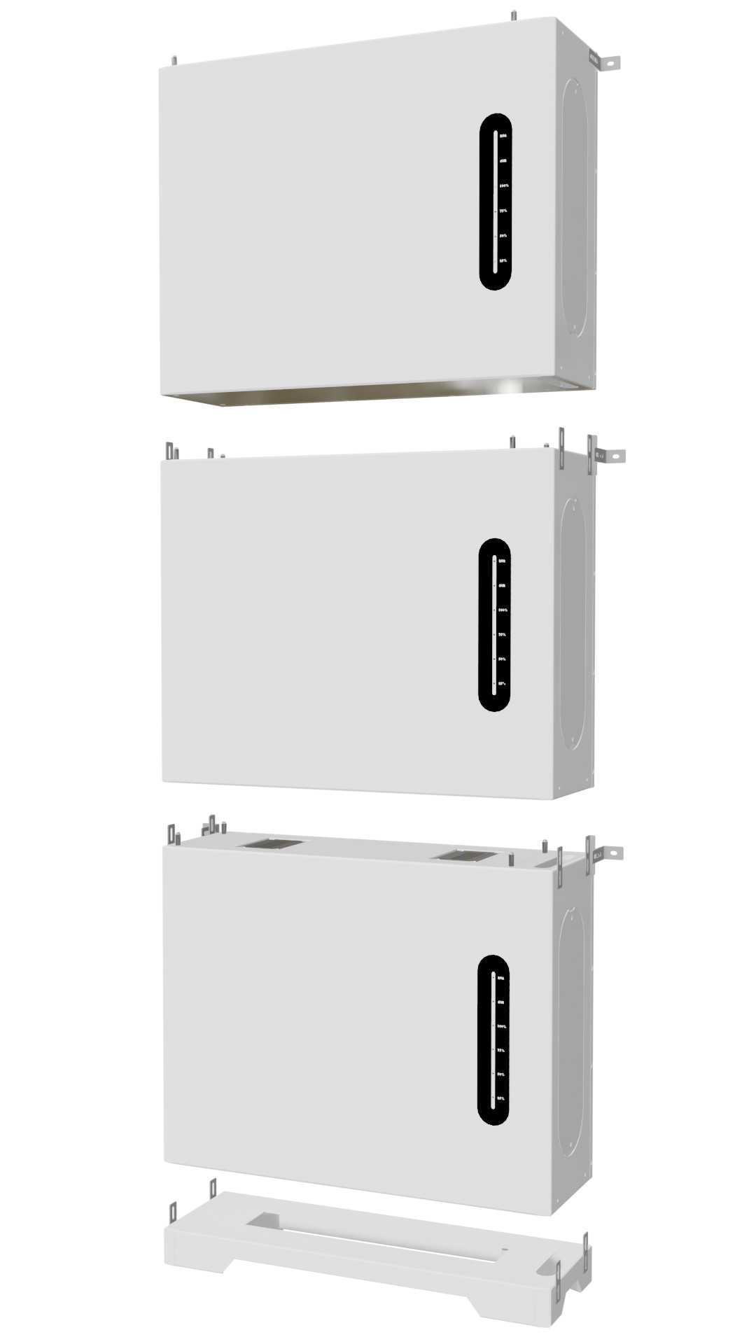 15.36kWh Home Energy Storage Battery System with 3pcs 5.12kWh Modules
