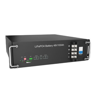 51.2V 100A Stackable Lithium Battery Rack Mount For Household