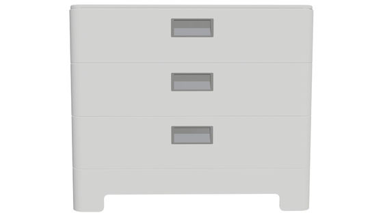 Energy Storage with Stackable Lithium Battery 550*400*475mm Dimension LiFePO4 Chemistry and RS485 Communication